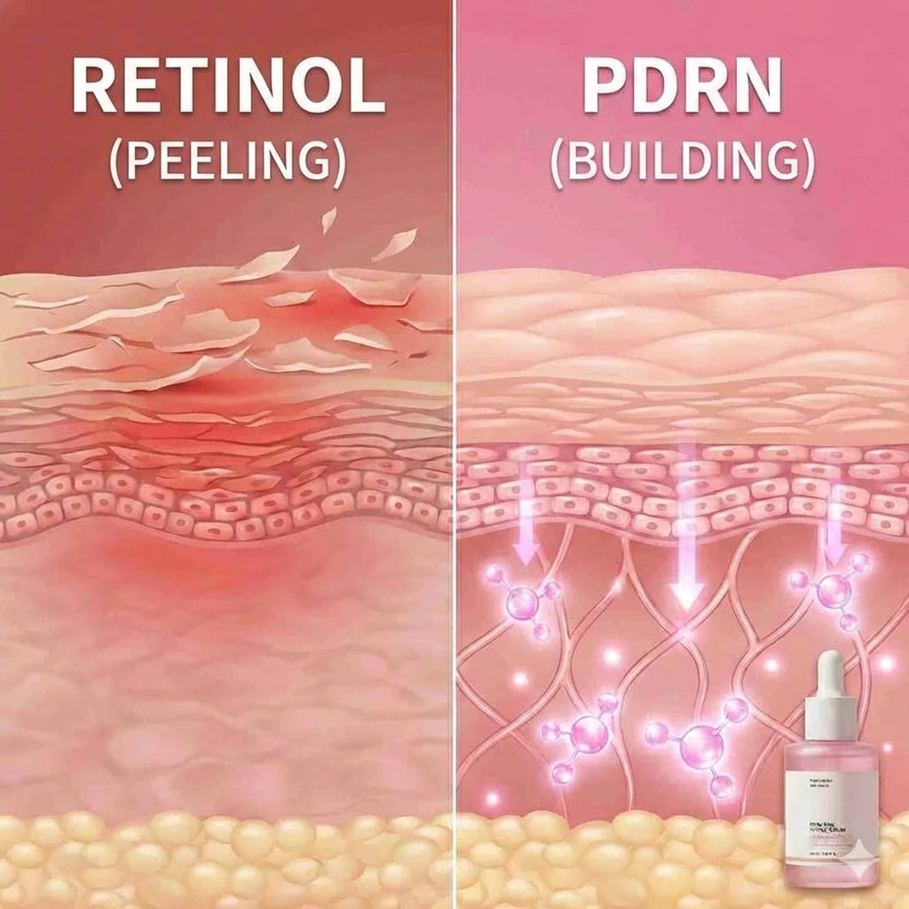 PDRN and retinol synergy