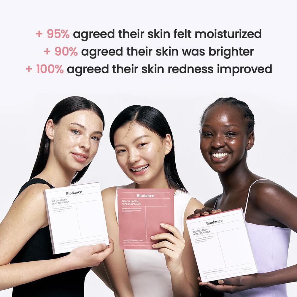 Biodance Collagen Mask – מארז 4 מסכות קולגן ביודנס