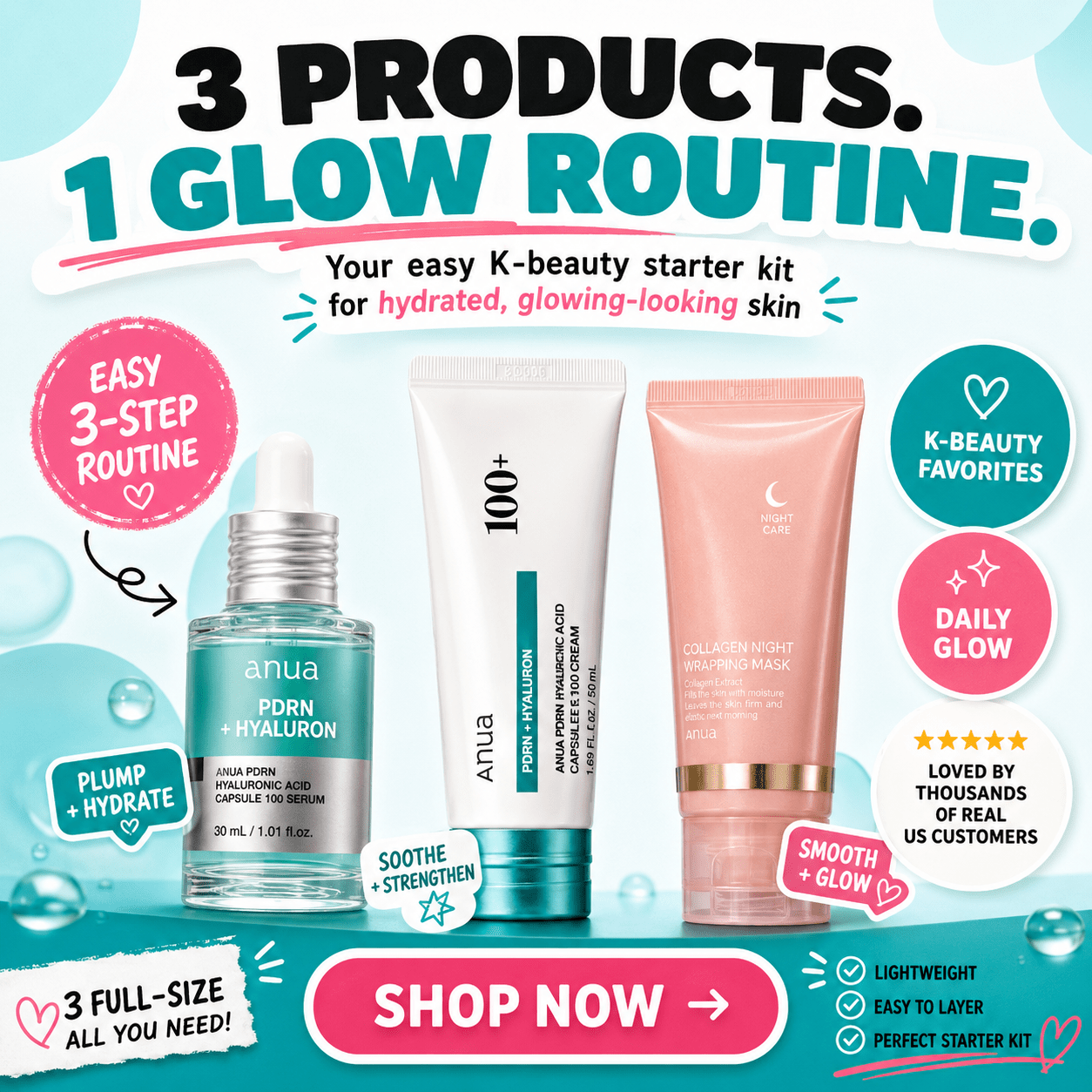 PDRN Korean Glow Kit - glow82