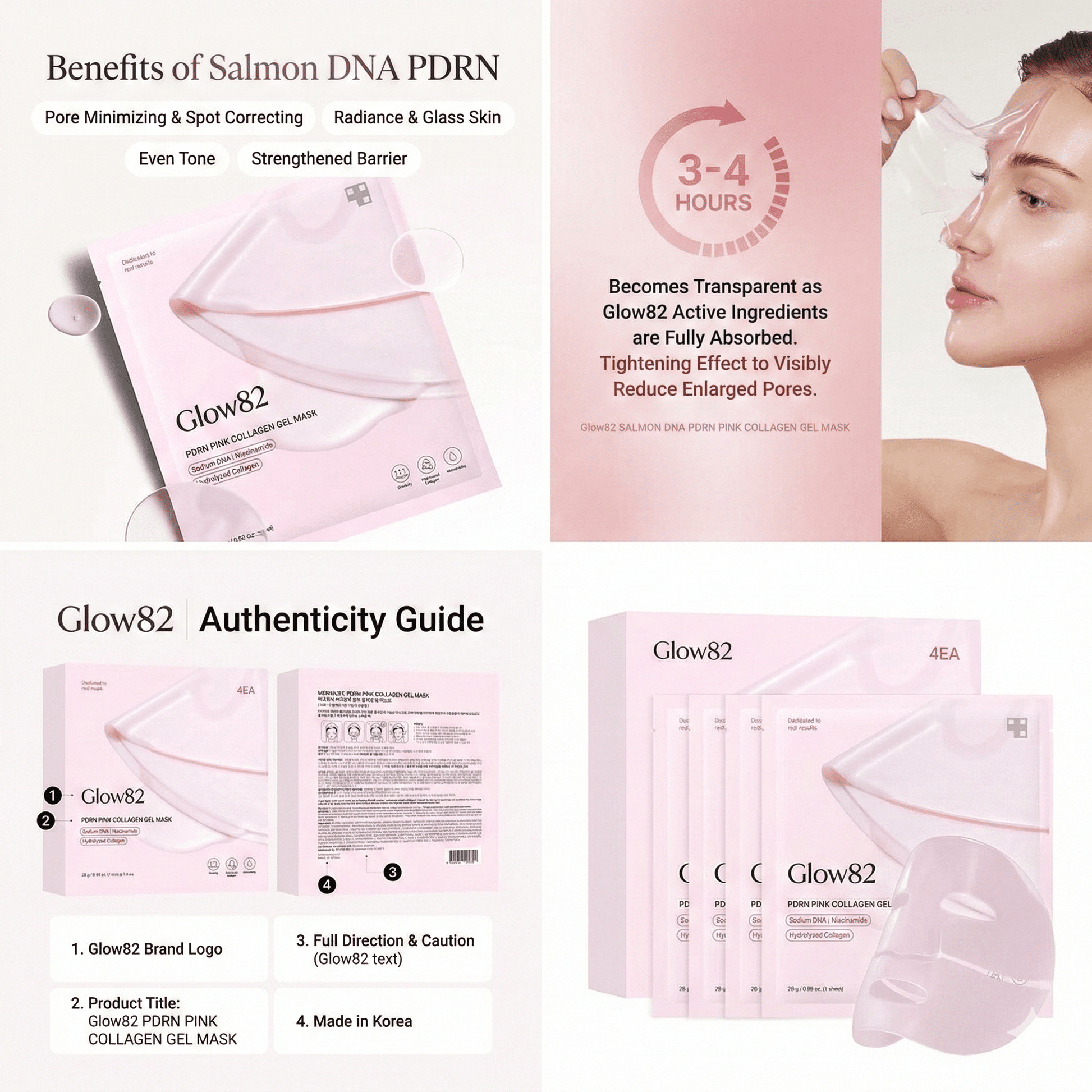 Salmon PDRN Collagen Overnight Mask - glow82